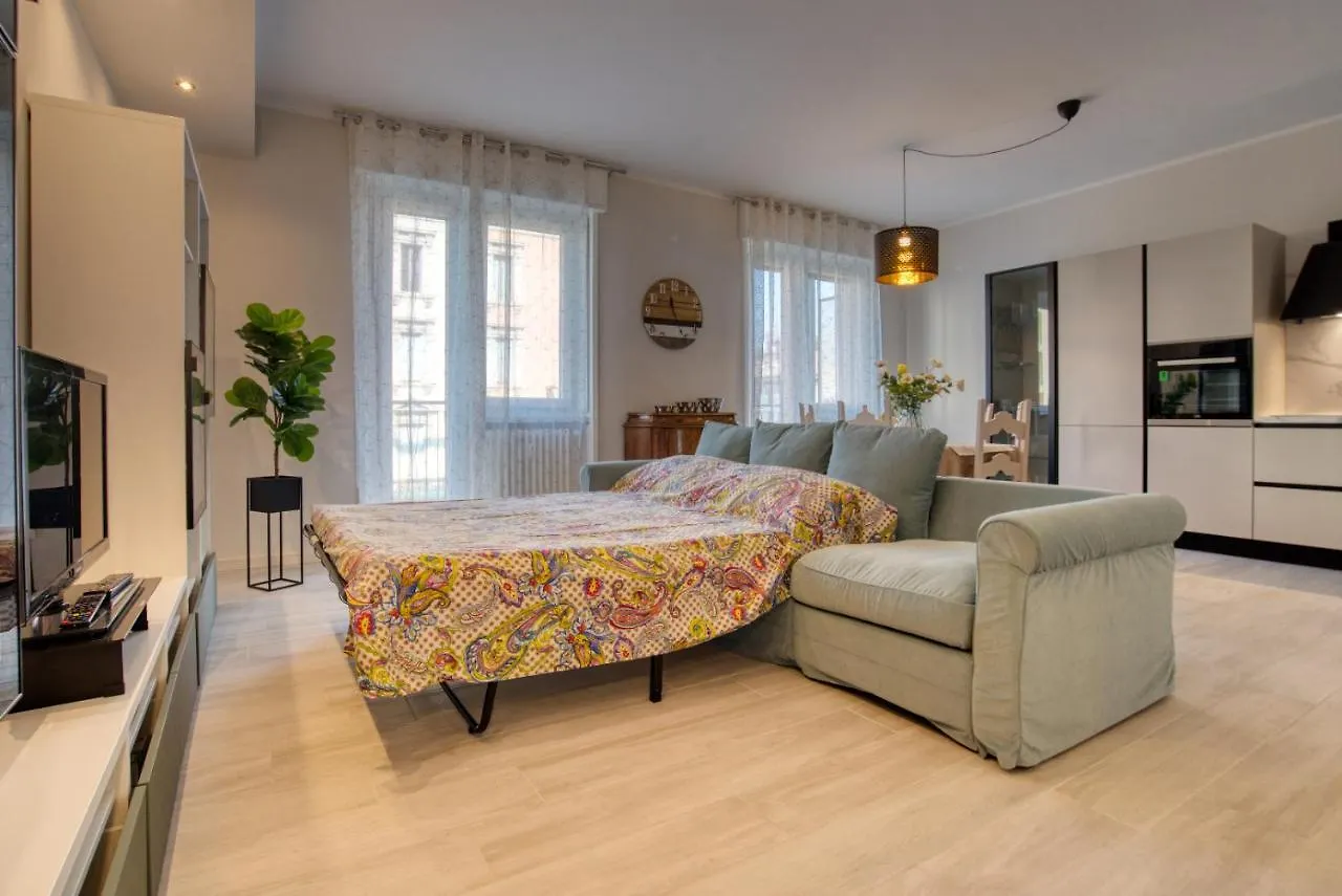 Caseospitali - Casa Janas, Elegante Trilocale Per 5 In Zona Centrale Milan